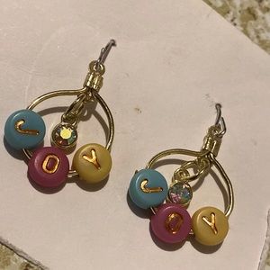 Handmade earrings by Erin Parks